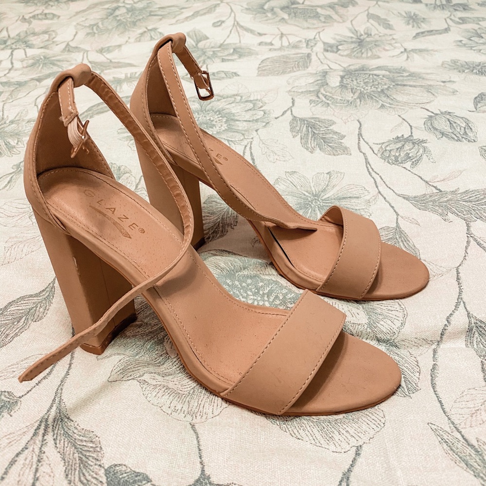 Nude heels